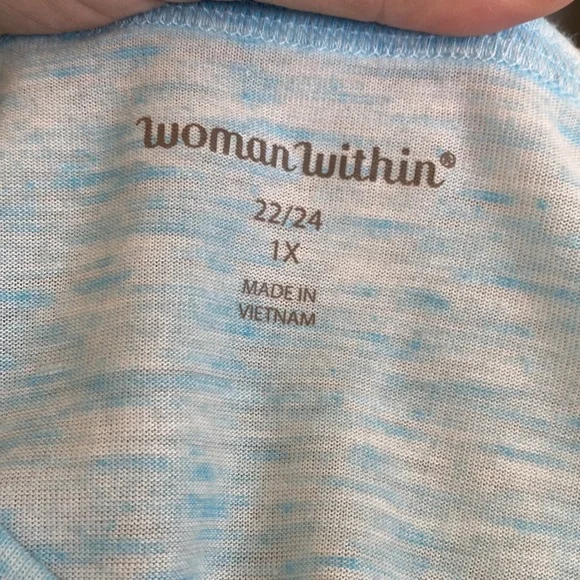 Women Within 1X (22/24) T-shirt - Picture 6 of 7